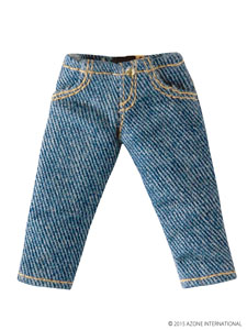 Cropped Pants (Denim) (Fashion Doll)