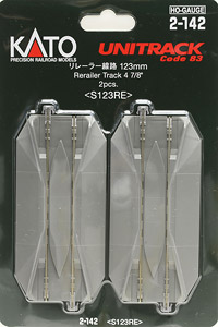 (HO) Unitrack Rerailer Track 123mm (4 7/8``) < S123RE > (Set of 2) (Model Train)