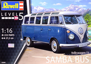 VW Type 2 T1 Samba Bus (Plastic model)