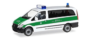 (HO) メルセデスベンツ ヴィトー `Zoll stoppt Schwarzarbeit` (鉄道模型)