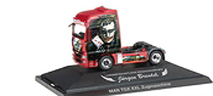 (HO) MAN TGX XXL リジットトラクター `Brendel/Joker` (鉄道模型)
