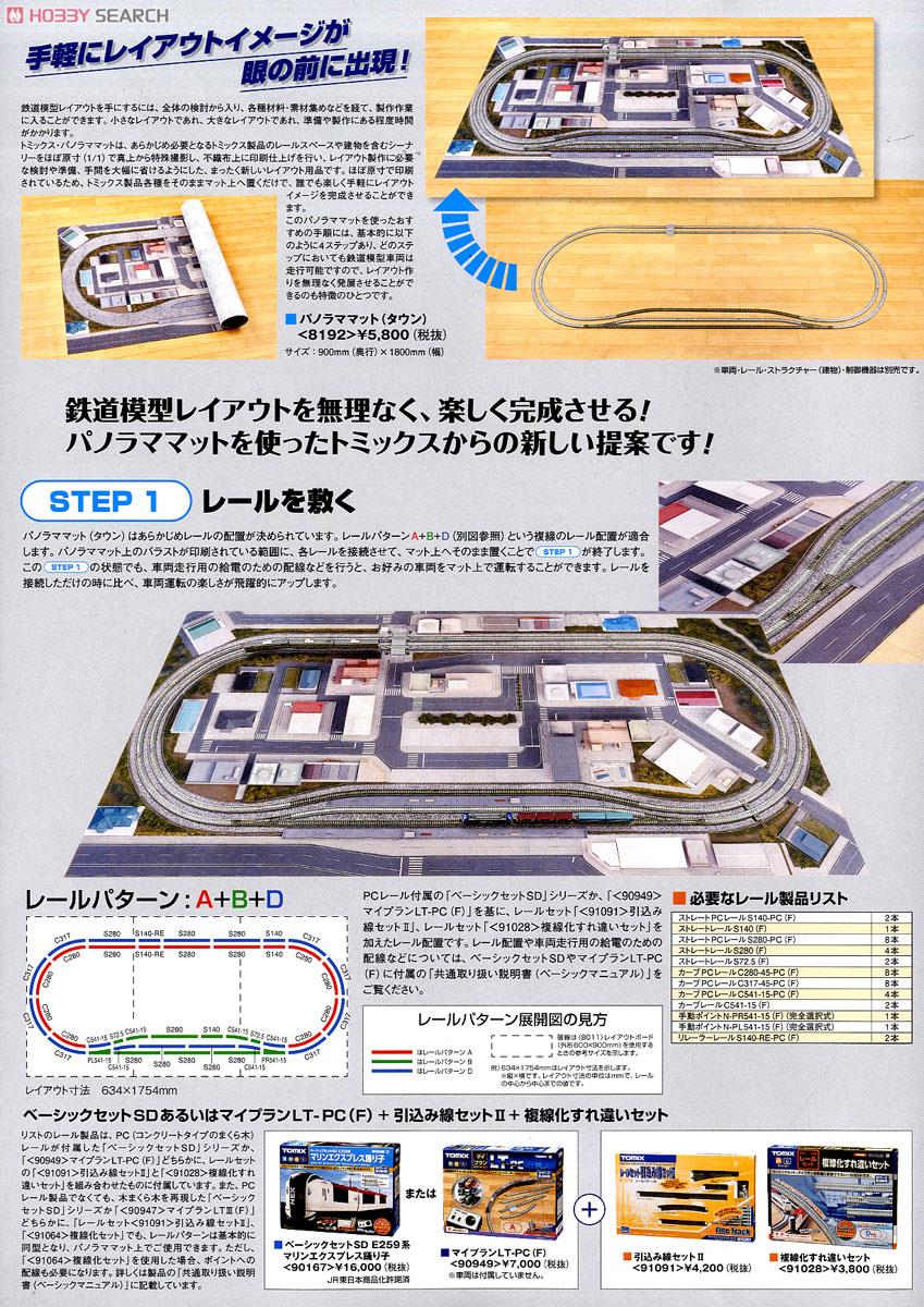 パノラママット (タウン) (鉄道模型) 解説3