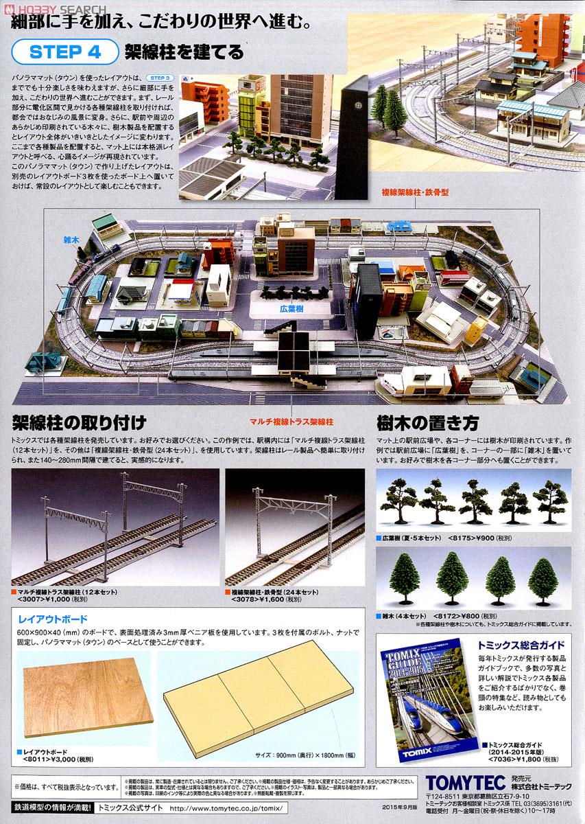 パノラママット (タウン) (鉄道模型) 解説5