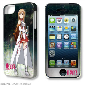 デザジャケット 「ソードアート・オンライン」 iPhone 5/5sケース&保護シート デザイン2 (アスナ) 血盟騎士団Ver. (キャラクターグッズ)