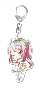 Racing Miku x Hackadoll Big Acrylic Key Ring 2 Go (Anime Toy)