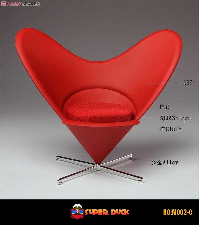 Super Duck 1/6 Chair Red (Fashion Doll) Item picture2