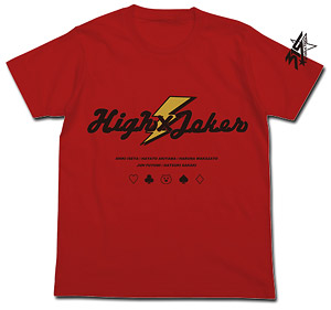 アイドルマスター SideM High×Joker Tシャツ RED M (キャラクターグッズ)