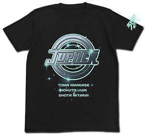 アイドルマスター SideM Jupiter Tシャツ BLACK XL (キャラクターグッズ)