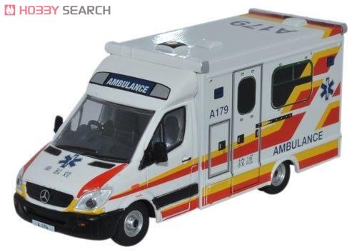 (OO) メルセデス 救急車 香港 (鉄道模型) 商品画像1