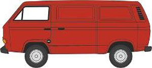 (OO) VW T25 バン オリエントレッド (鉄道模型)