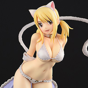 Lucy Heartfilia White Cat Gravure_Style (PVC Figure)