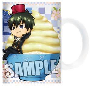 [Gintama] Full Color Mug Cup [Hijikata & Okita] (Anime Toy)