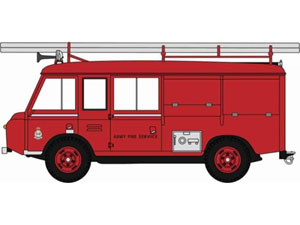 (OO) ランドローバー FT6 Carmichael Army Fire Service (鉄道模型)