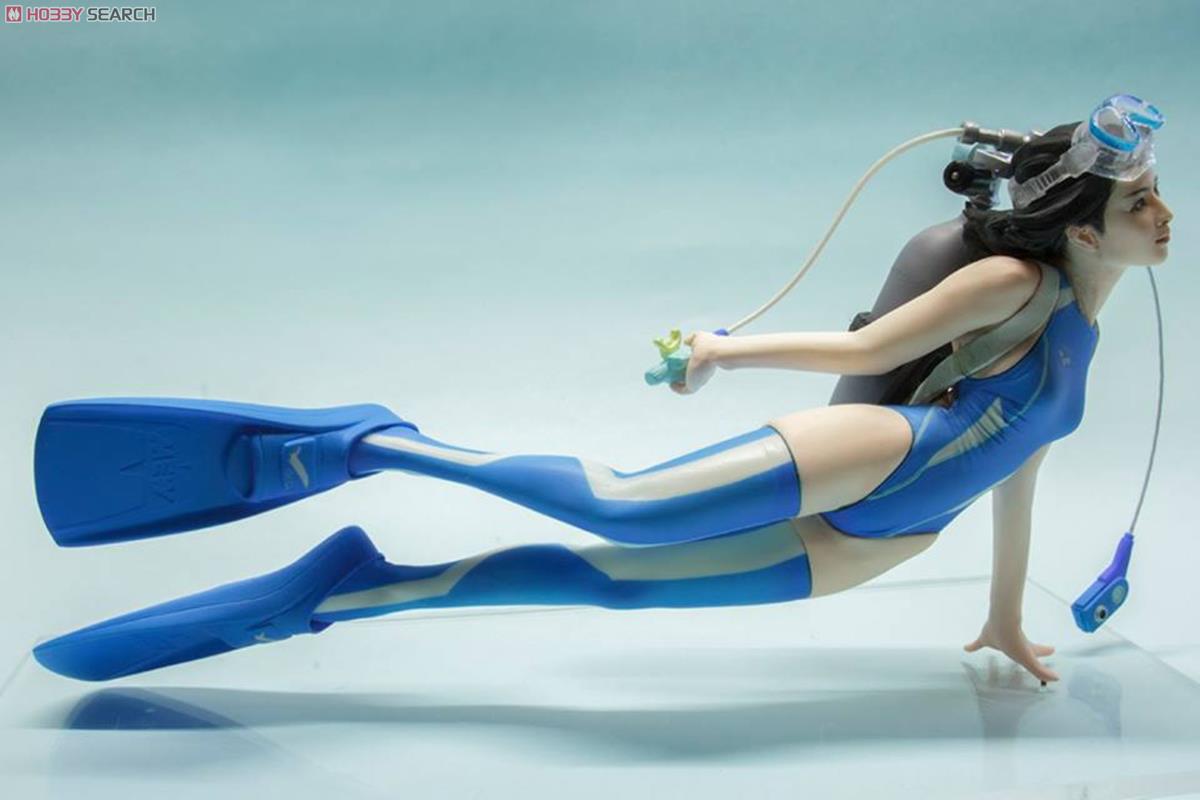 Underwater Knee Socks Shimarisu-chan (Resin Kit) Contents5