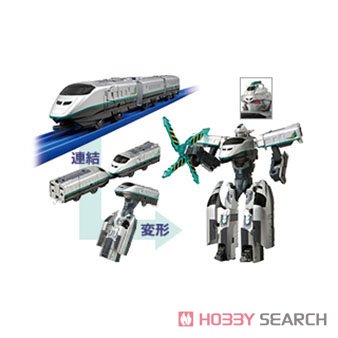 06 Shinkansen Deformation Robot SHINKALION E3 TSUBASA IRON WING (3-Car Set) (Plarail) Item picture4