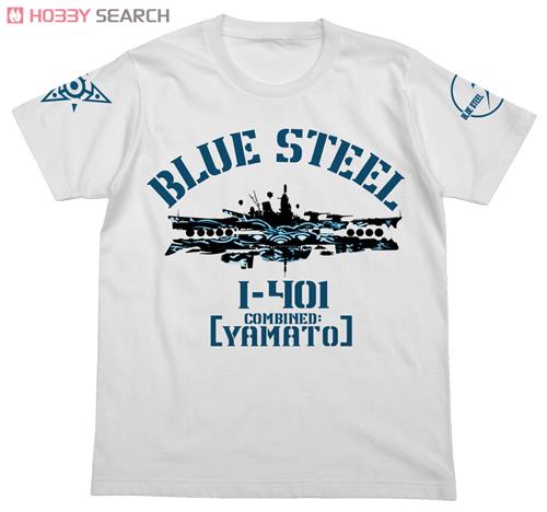 Arpeggio of Blue Steel -Ars Nova- Cadenza I-401 (Combined;Yamato) T-shirt White XL (Anime Toy) Item picture1
