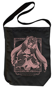 Go! Princess Pretty Cure Cure Scarlett Shoulder Tote Bag Black (Anime Toy)