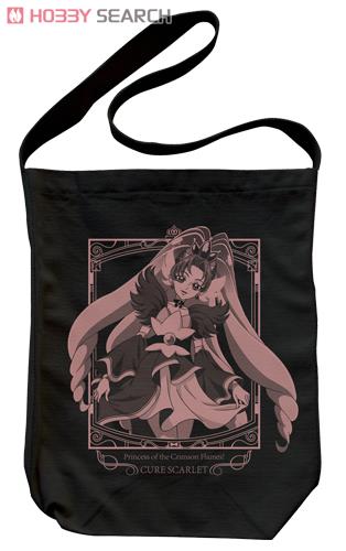 Go! Princess Pretty Cure Cure Scarlett Shoulder Tote Bag Black (Anime Toy) Item picture1