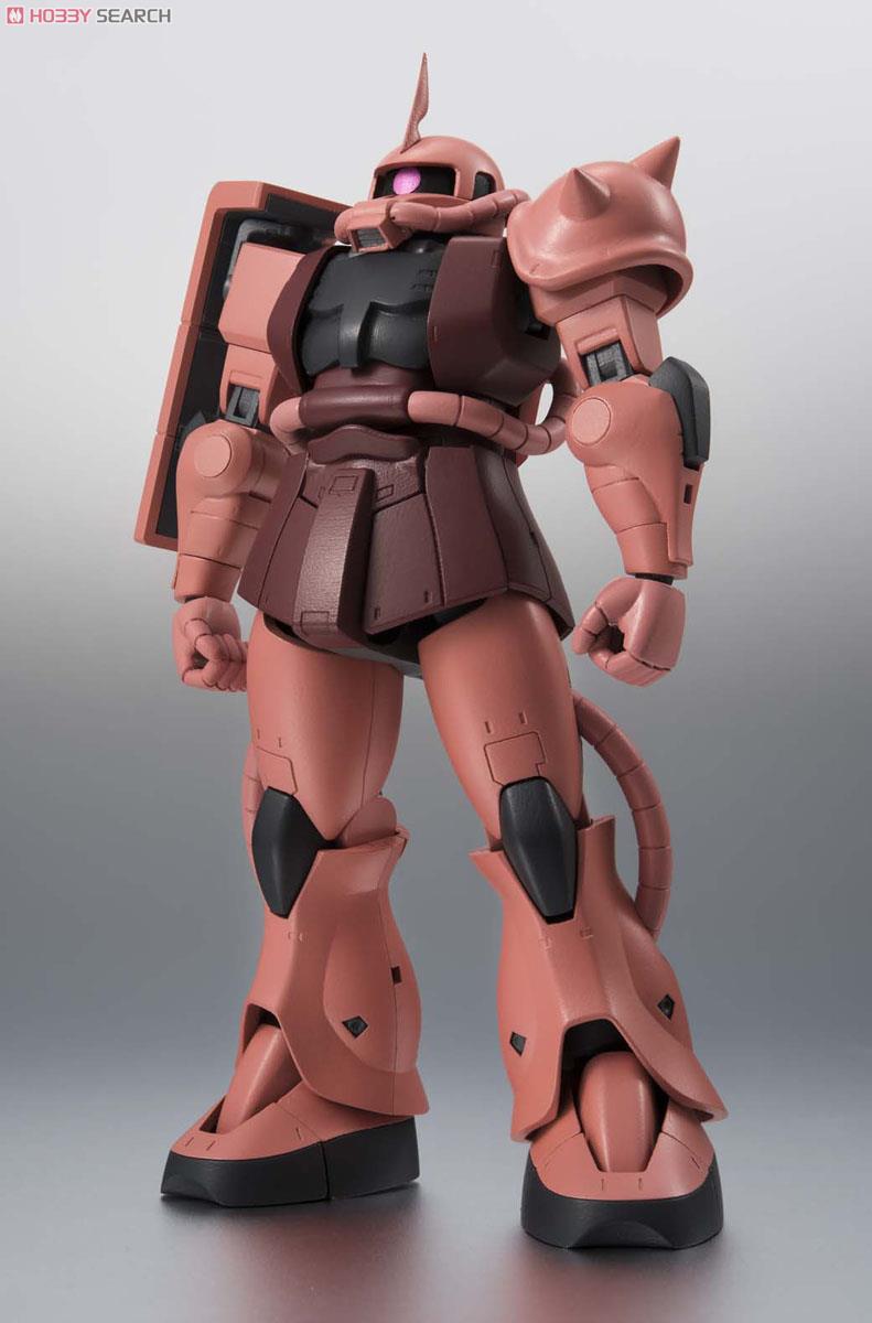 ROBOT魂 ＜ SIDE MS ＞ MS-06S シャア専用ザク ver. A.N.I.M.E. (完成品) 商品画像1