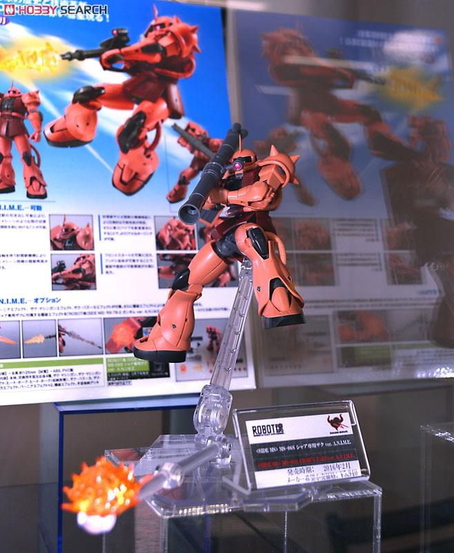 ROBOT魂 ＜ SIDE MS ＞ MS-06S シャア専用ザク ver. A.N.I.M.E. (完成品) その他の画像1