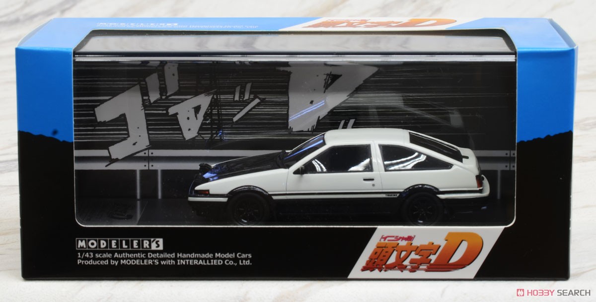Takumi Fujiwara AE86 Trueno PROJECT D (Diecast Car) Package1
