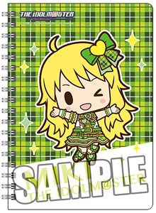 [The Idolm@ster] B6 W Ring Note Mini Chara Ver. [Miki Hoshii] (Anime Toy)
