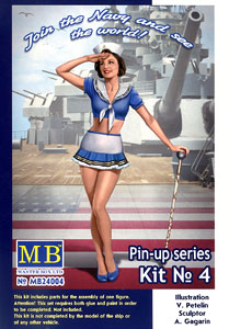 Pin-up Series `Susie` Sailor Suit Bikini & Button (Plastic model)