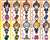 The Idolm@ster Side M Chara Rubber Rubber Vol.2 (Set of 10) (Shokugan) Item picture1