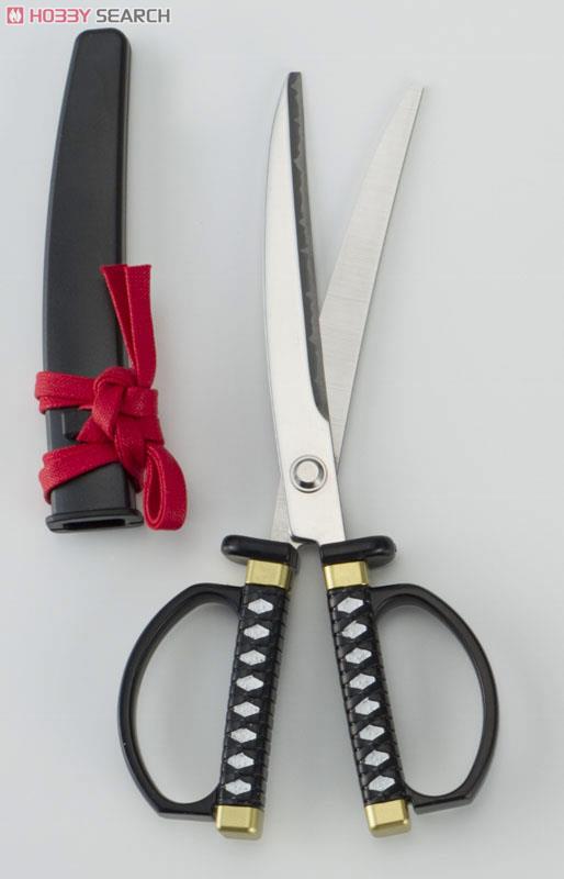 日本刀はさみ 黒 (掛け台付き) (工具) 商品画像1
