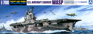 米国航空母艦WASP マルタ島輸送作戦 (プラモデル)