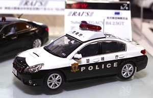 Subaru Legacy B4 2.5GT 2014 Security Police Division area patrol vehicle (Diecast Car)