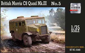 British Morris C8 Quad Mk.III No.5 Body (First Limited Edition w/CD) (Plastic model)
