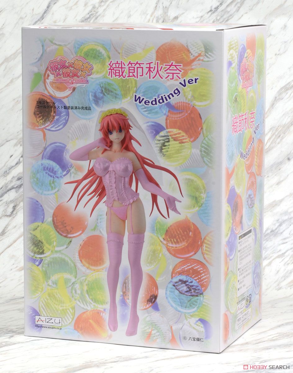 Akina Orifushi Wedding Ver. Pink (PVC Figure) Package1