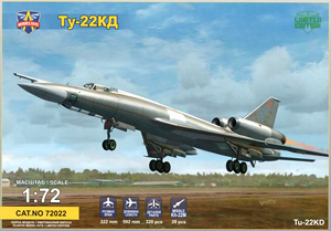 Russia Tu-22KD Blinder Supersonic Bomber (Plastic model)