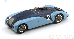 Bugatti 57 G No.2 Winner 24H Le Mans 1937 J.-P.Wimille R.Benoist (ミニカー)