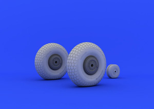 Mosquito Mk.VI Wheels (for Tamiya) (Plastic model)