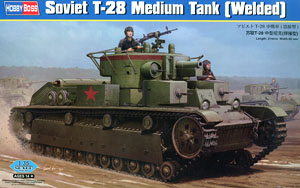 ソビエト T-28 中戦車 (溶接型) (プラモデル)
