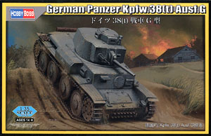 German Panzer Pz.Kpfw. 38(t) Ausf. G (Plastic model)