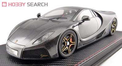 SPANIA GTA `GTA Spano` (シャイニーカーボン) (ミニカー) 商品画像1