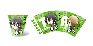 Melamine Cup Yowamushi Pedal 13 Teshima & Aoyagi SD ML (Anime Toy)