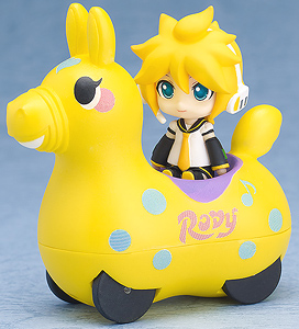 Nendoroid Plus: Hatsune Miku x CuteRody Pullback Cars Kagamine Len & CuteRody (Lemon) (PVC Figure)