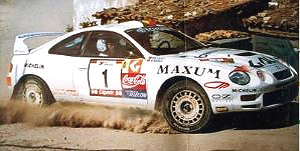 トヨタ セリカ Gt-Four `Galp` 1996年ポルトガルラリー 1位 Rui Madeira / N.R.Silva (ミニカー)