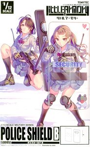 1/12 Little Armory (LD005) Police Shield B Type (Plastic model)