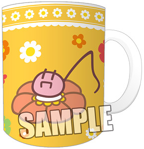 [Uta no Prince-sama] Mascot Characters Full Color Mug Cup Retro Flower Ver. [Onpu-kun] (Anime Toy)