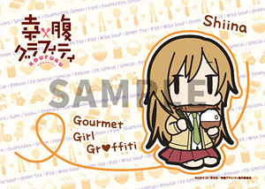Gourmet Girl Graffiti Popetit Character Mouse Pad Shiina (Anime Toy)