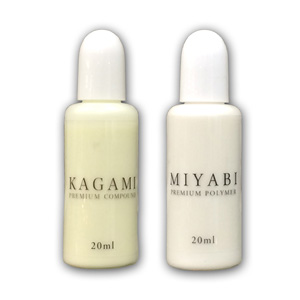 KAGAMI MIYABI Special set 各20ml (コート材・研磨剤)