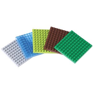 nanoblock Plate Set (10x10) (Block Toy)