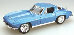 マイスト スペシャルエディション 1965 シボレーコルベット ブルー (ミニカー)