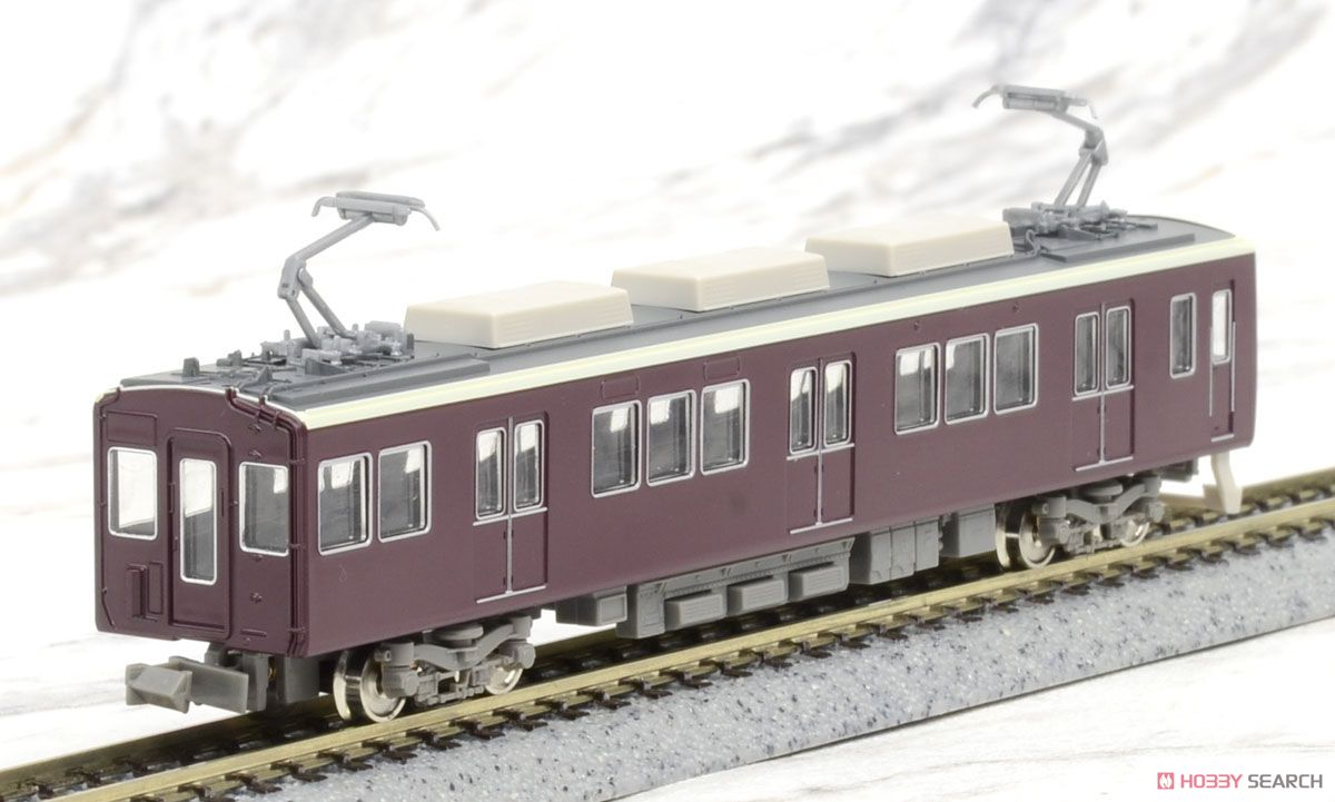 Hankyu Series 8300 [Kyoto Line] Third Edition, with Single-arm Pantograph Eight Car Formation Set (with Motor) (8-Car Set) (Pre-colored Completed) (Model Train) Item picture4