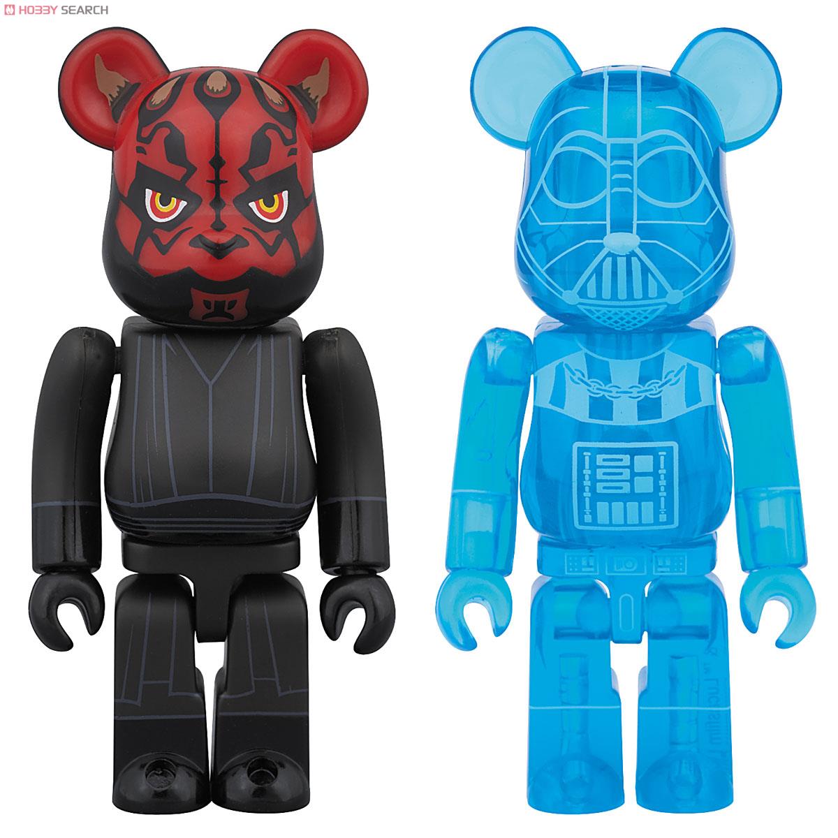 DARTH VADER(TM)(ダース・ベイダー) (HOLOGRAPHIC Ver.) & DARTH MAUL(TM)(ダース・モール) BE＠RBRICK 2 PACK (完成品) 商品画像1